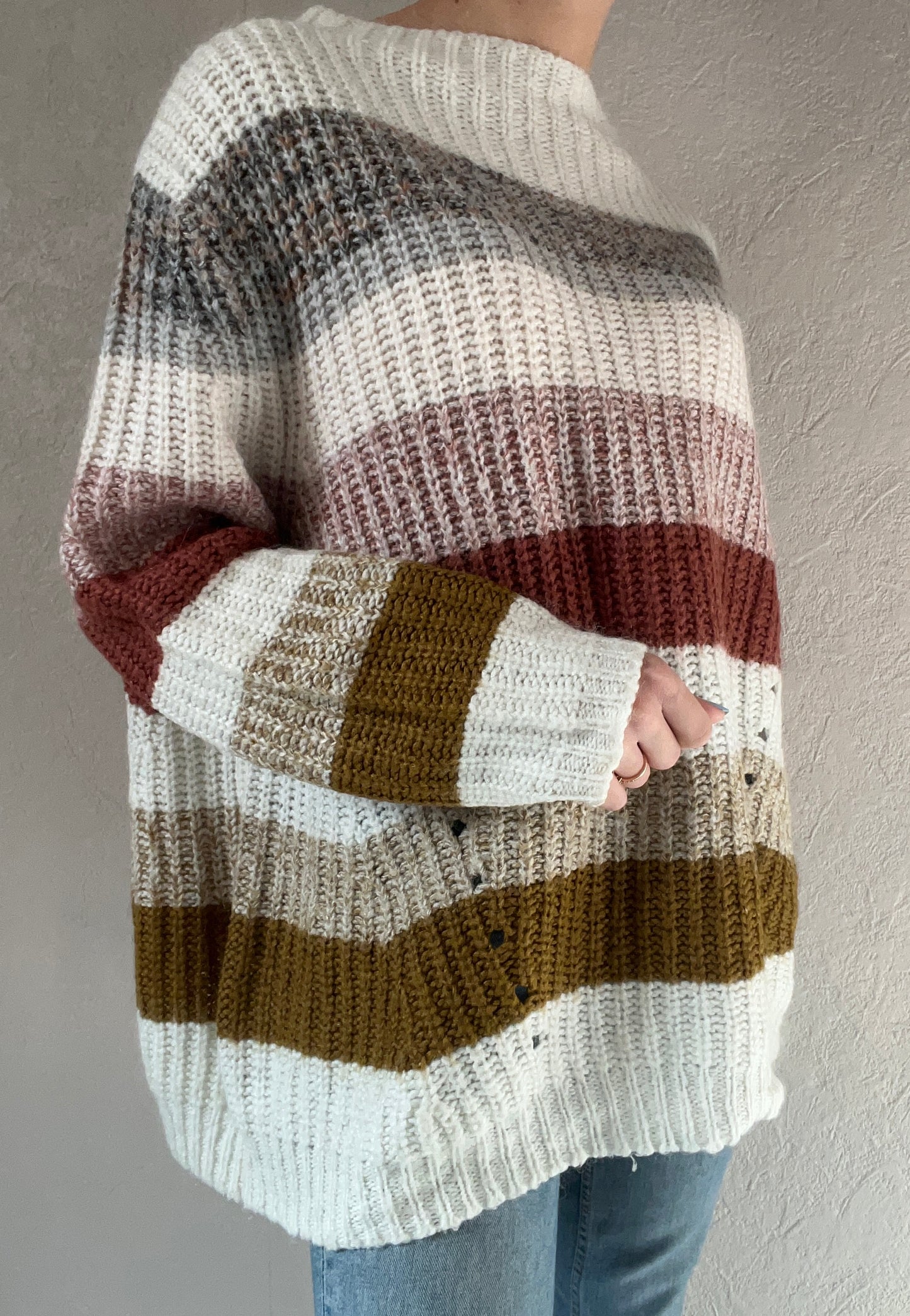 Pull chaud coloré