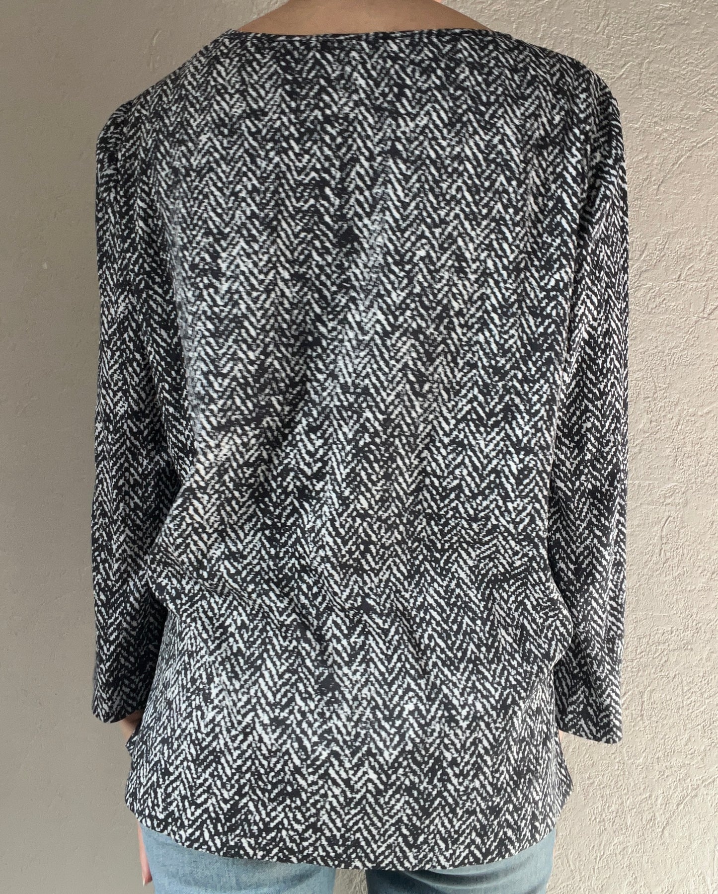 Blouse légère à motifs