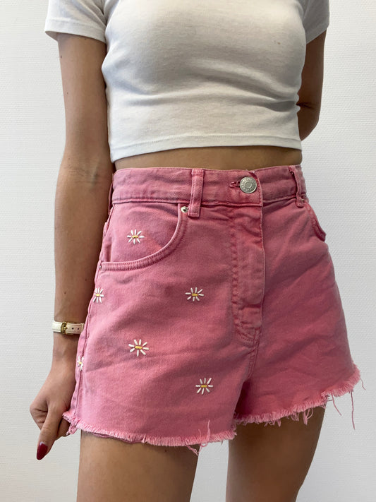 Short en jean marguerite