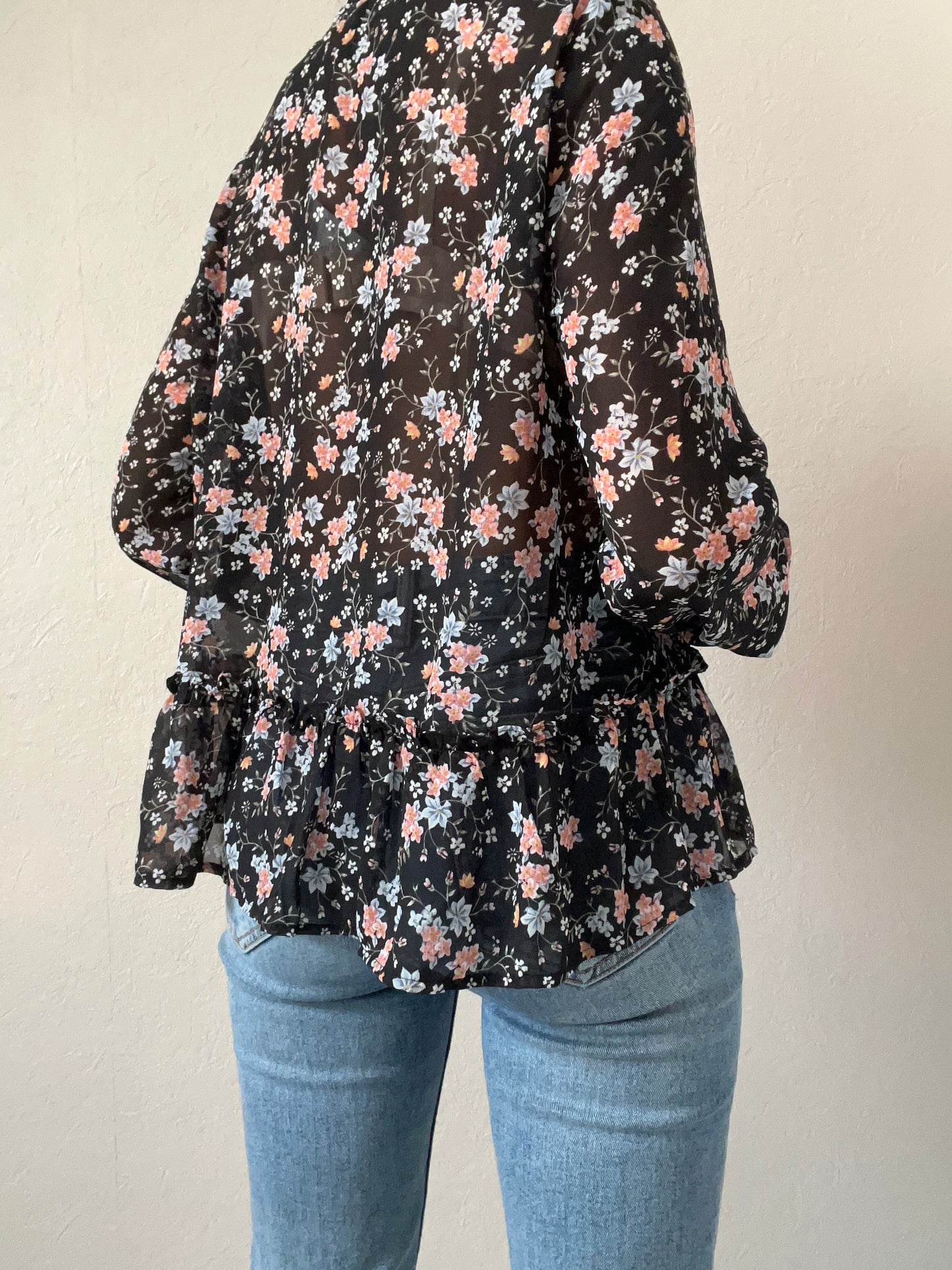 Blouse légère fleurie