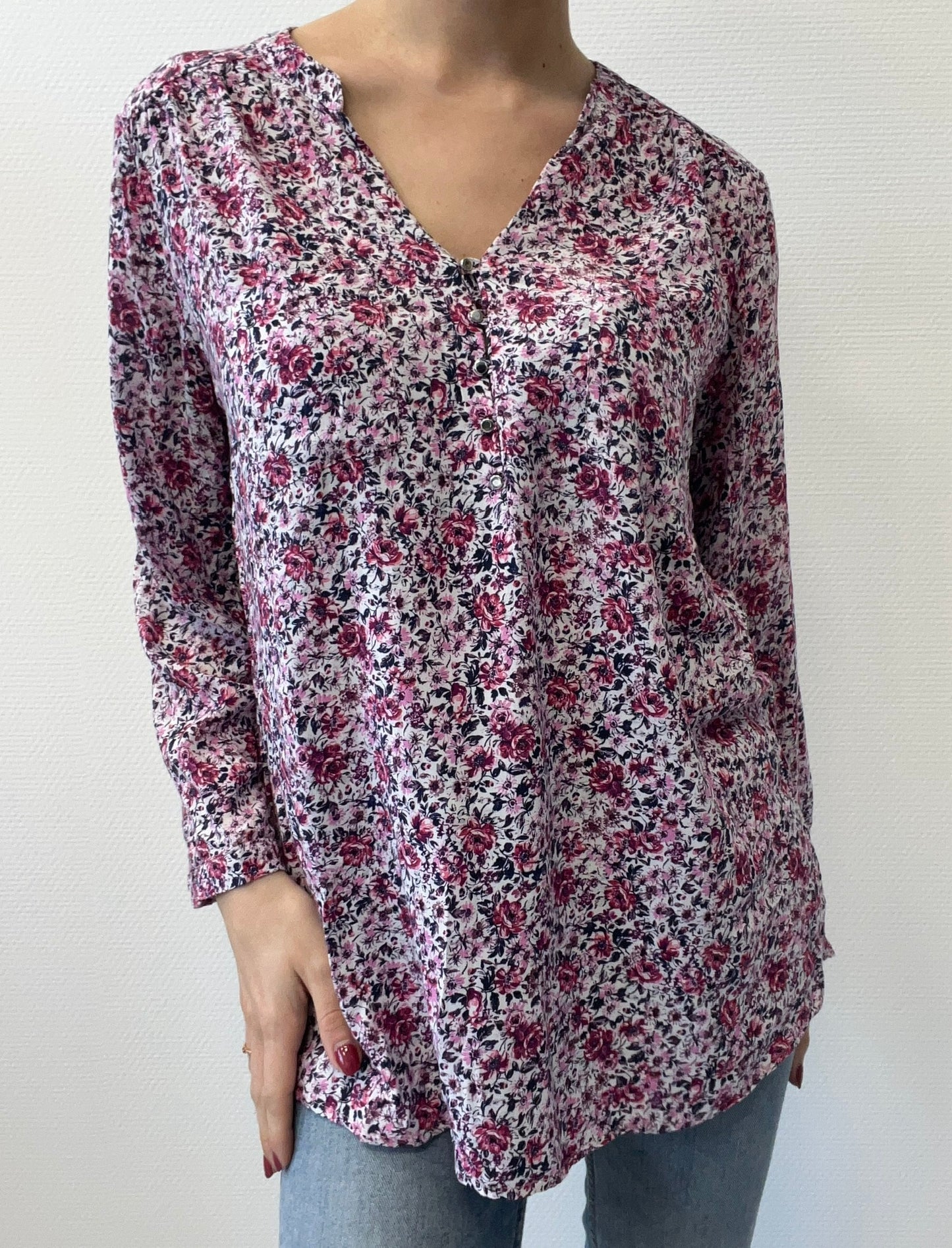 Blouse fleurie
