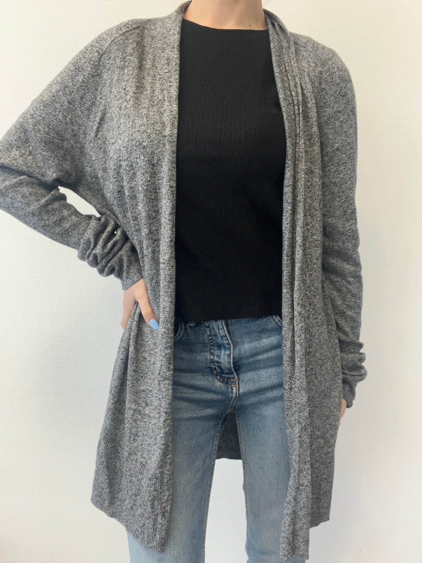 Gilet fin mi-long