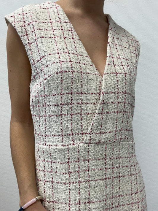 Robe en tweed habillée