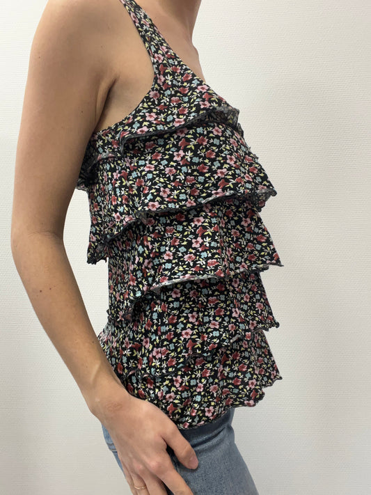 Débardeur à volants