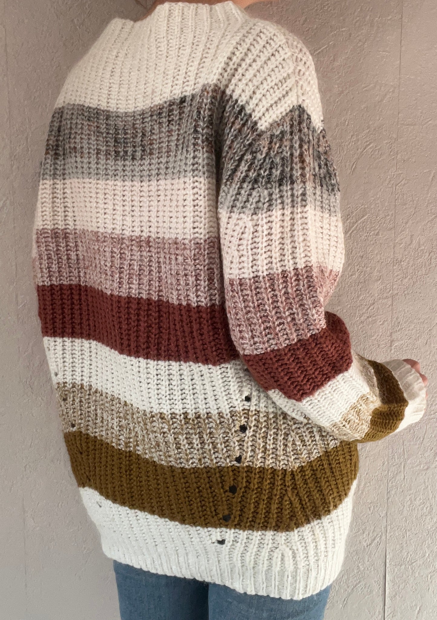 Pull chaud coloré