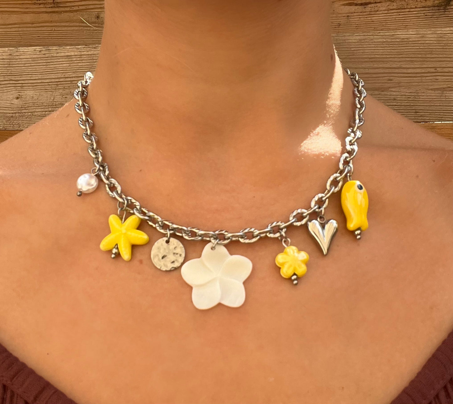 Collier charms « Luma »
