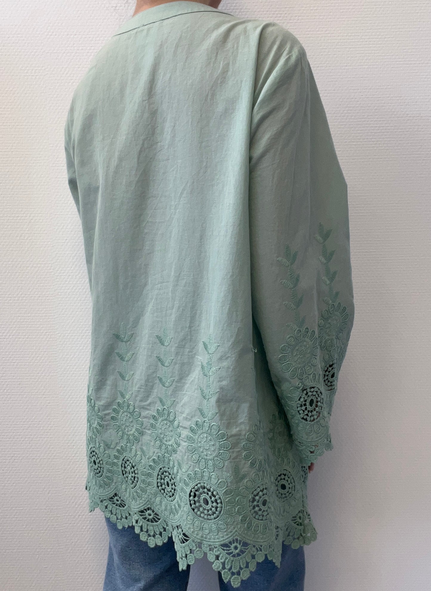 Blouse avec broderie