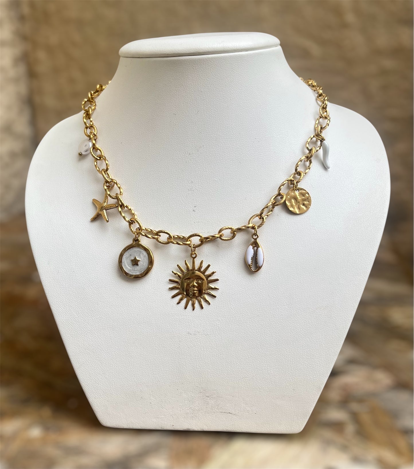 Collier charms « Solana »