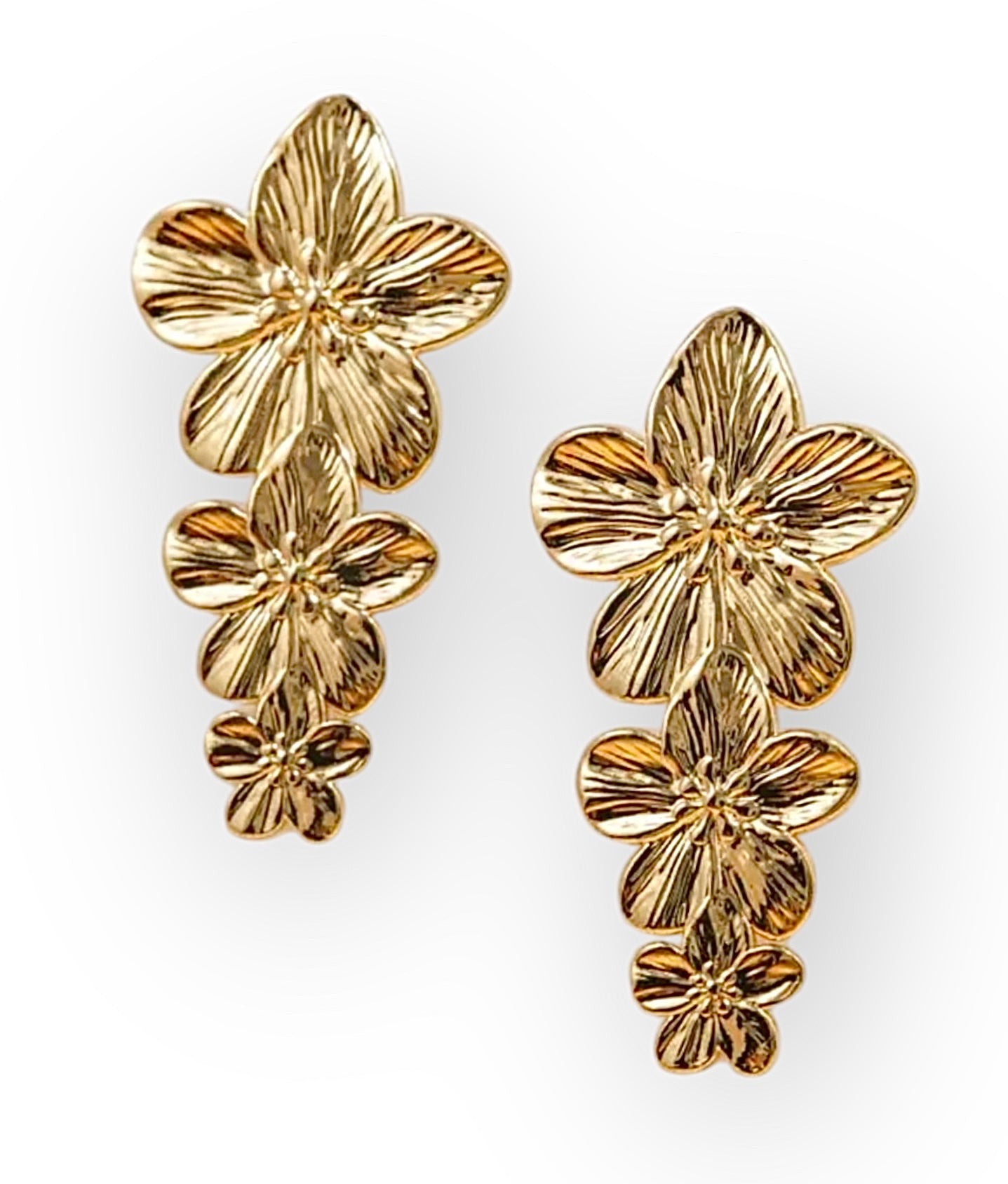 Boucles d'oreilles fleurs