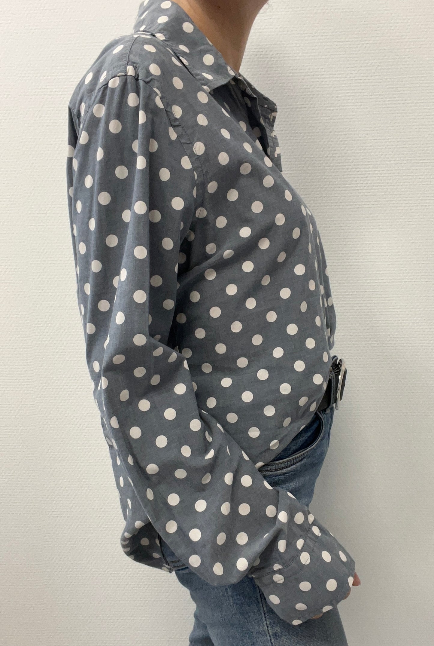 Chemise à pois