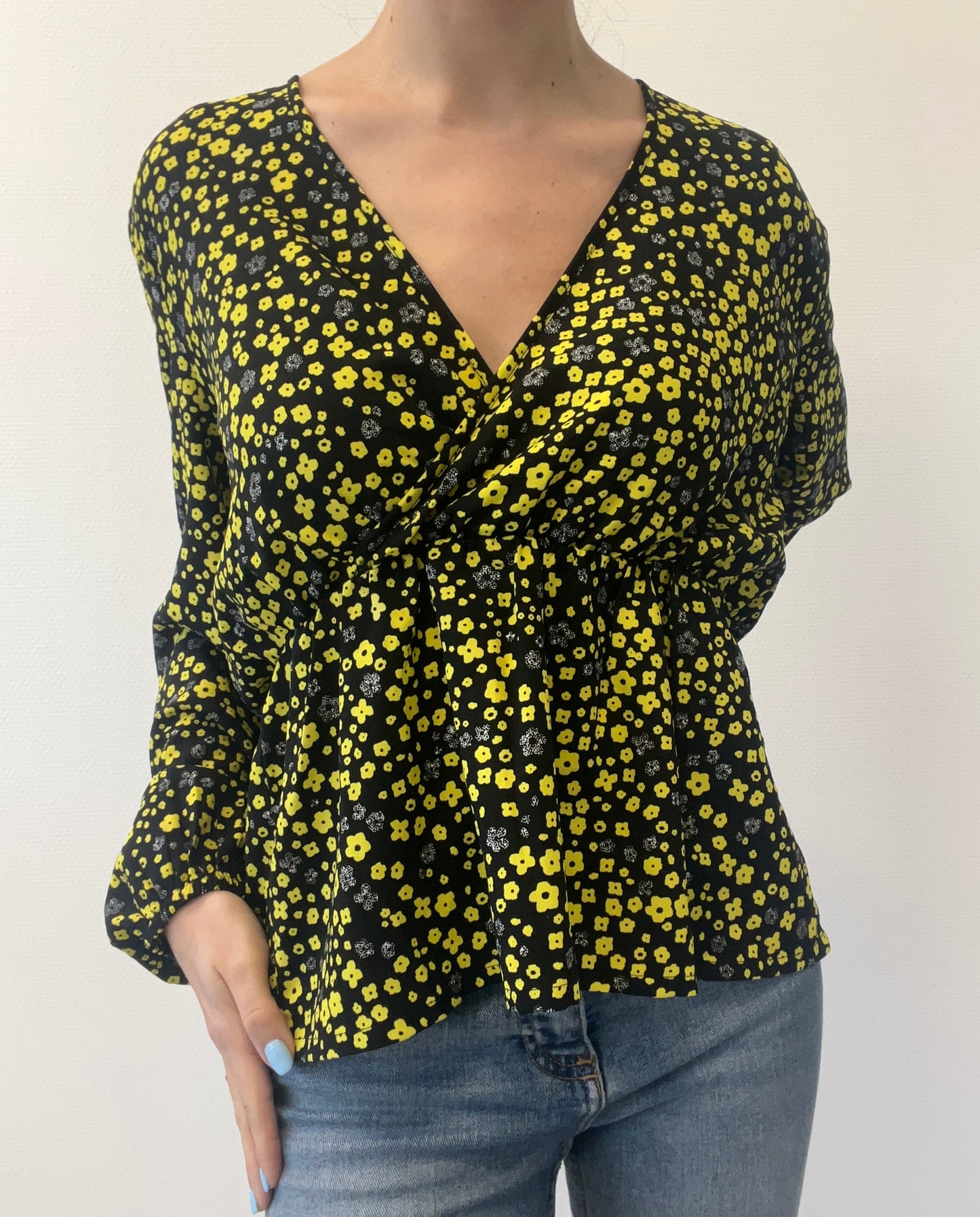 Blouse cache-cœur