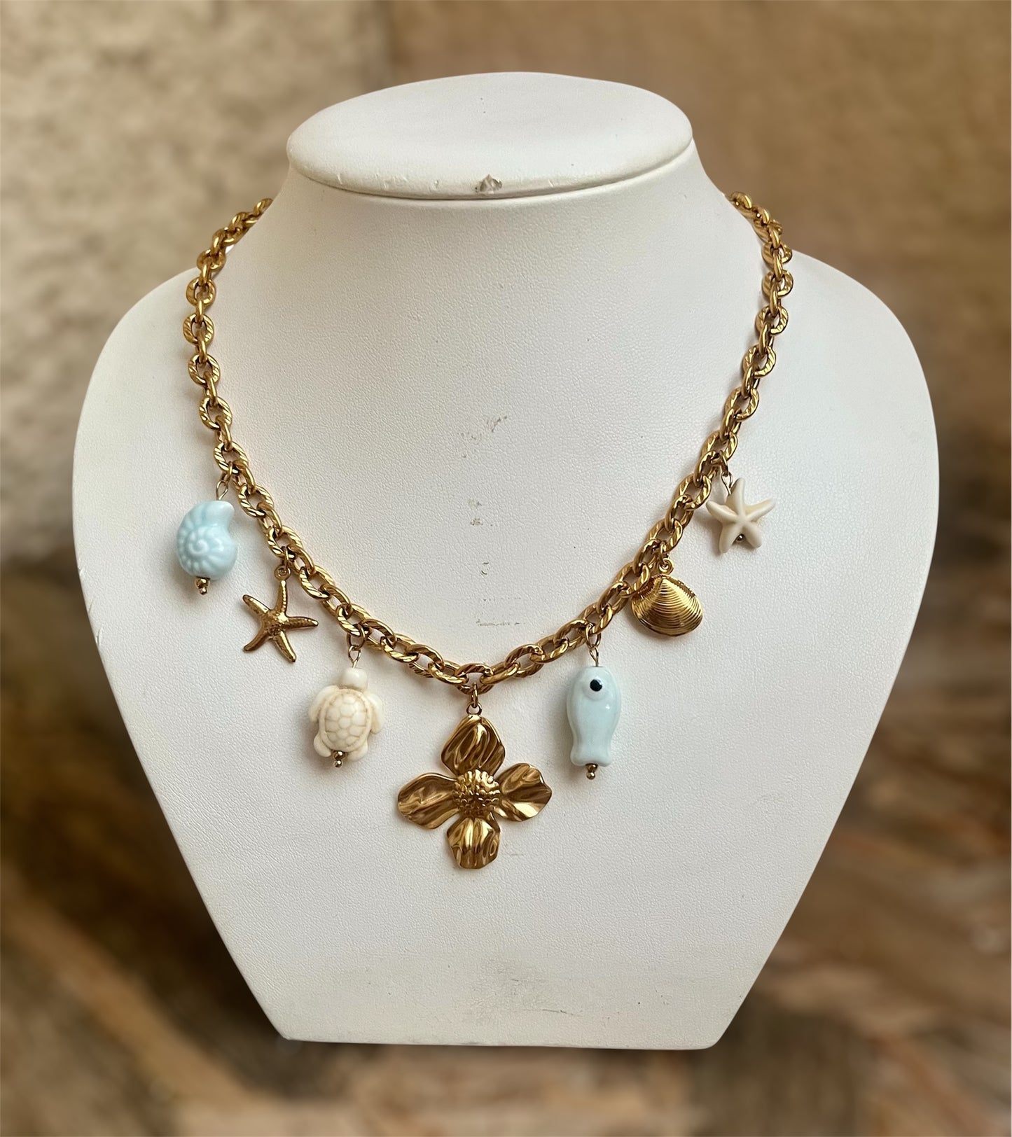 Collier charms « Nérina »