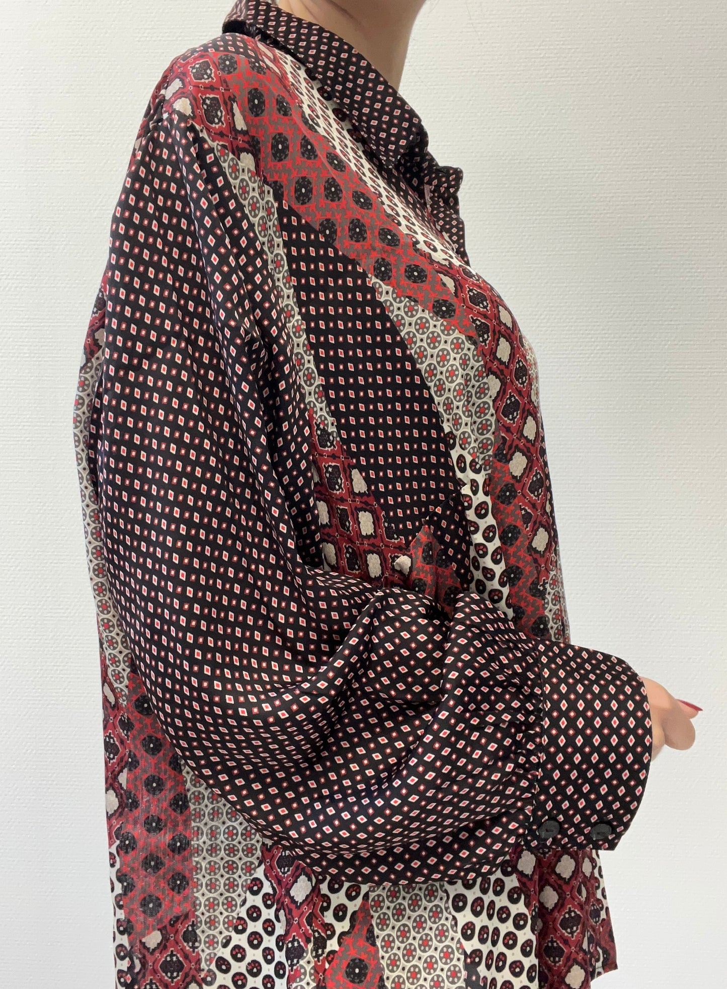Chemise à motifs