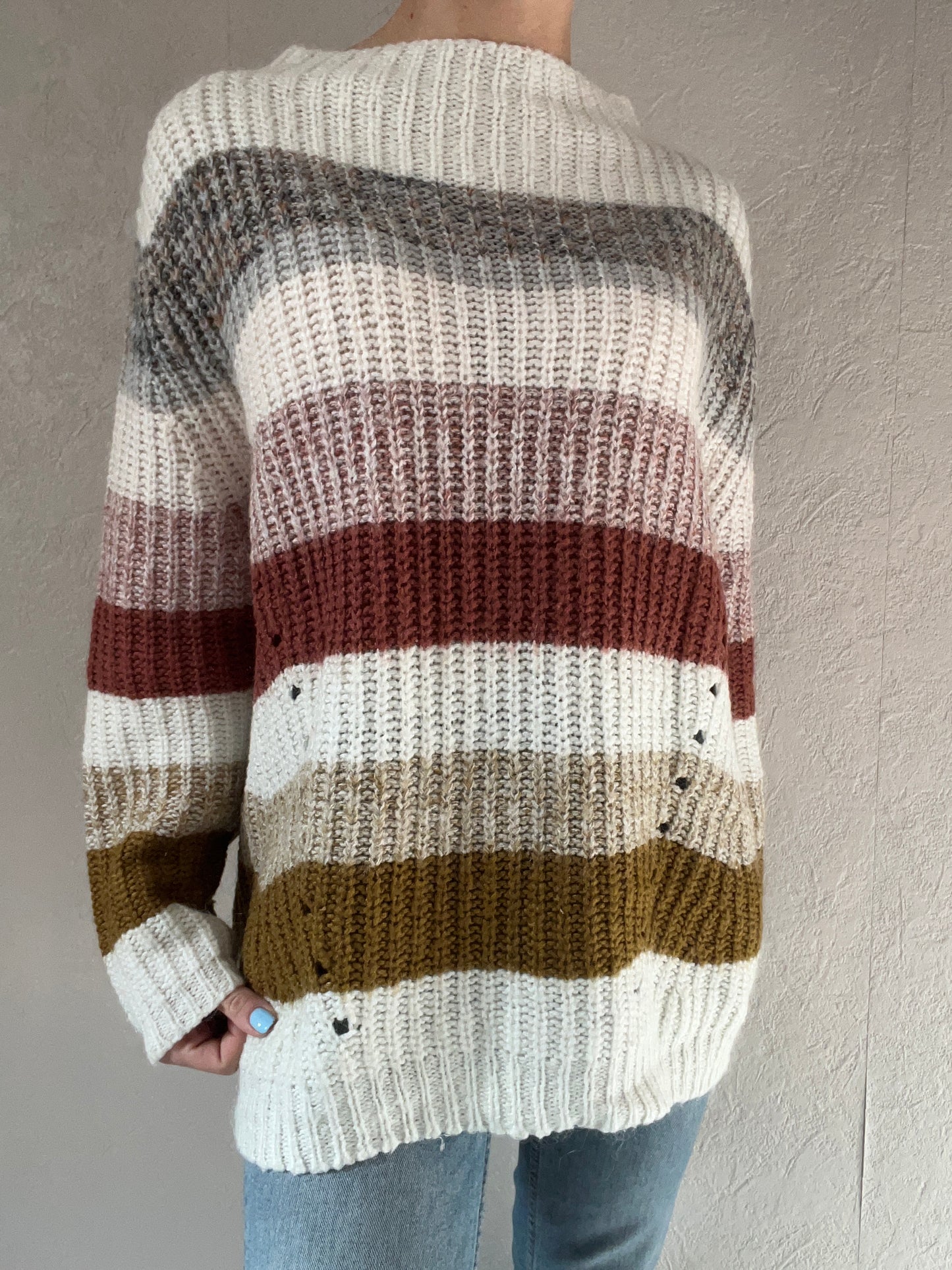 Pull chaud coloré