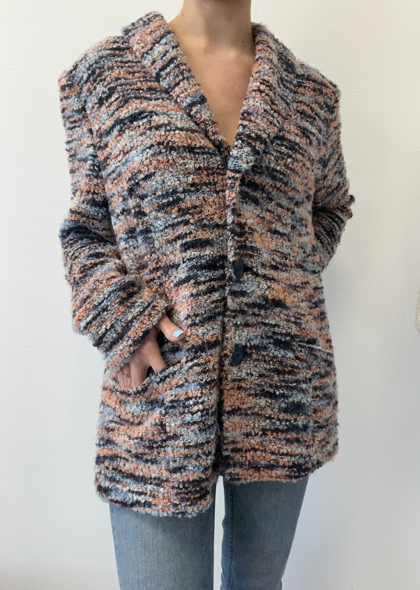 Gilet en bouclette