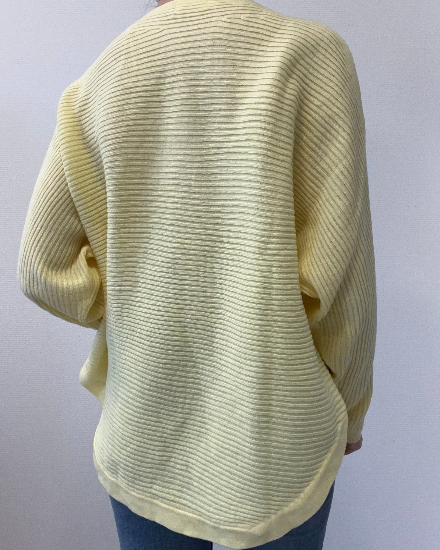 Pull côtelée