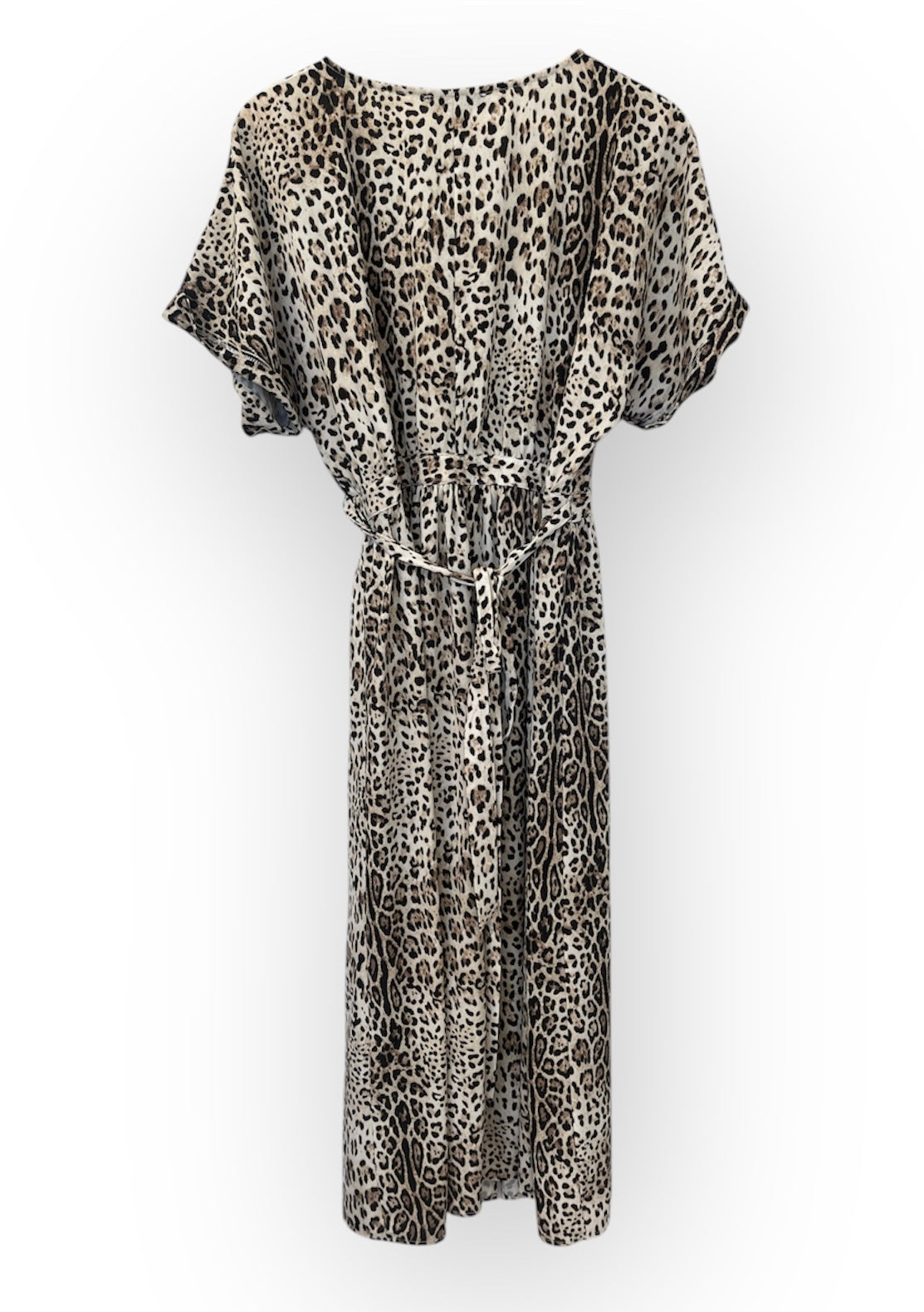 Robe portefeuille léopard