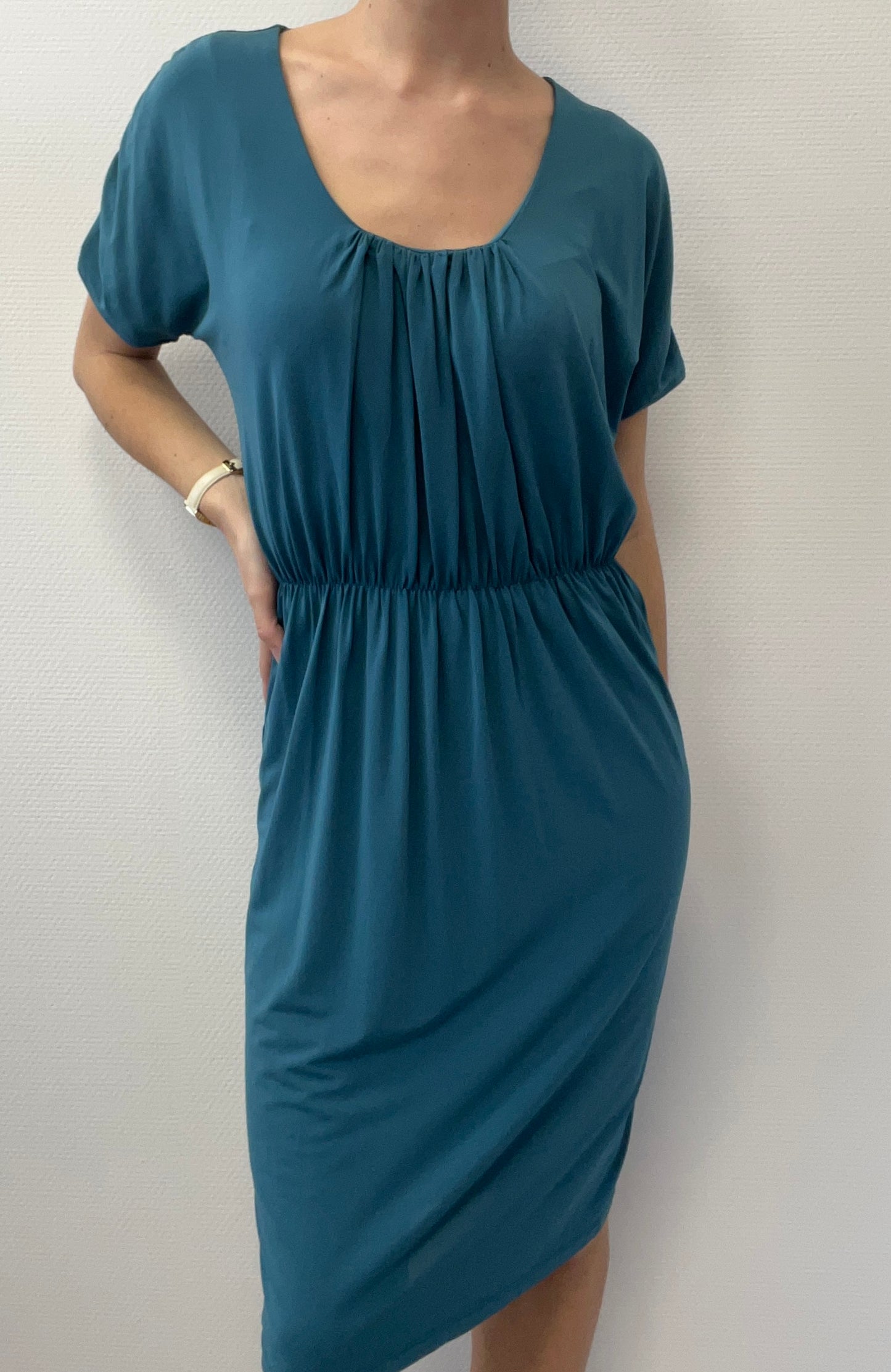 Robe froncée