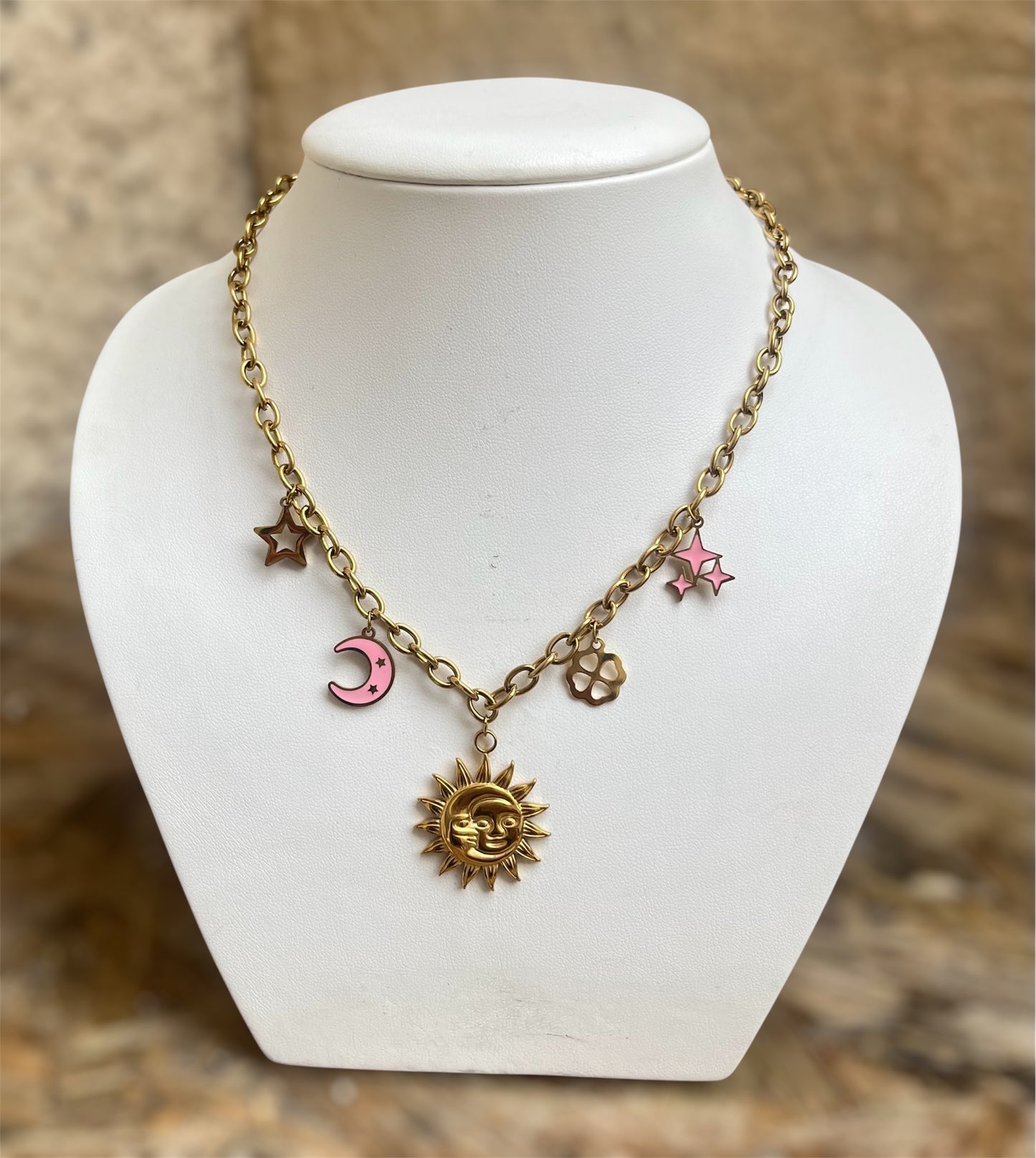 Collier charms « Luz »
