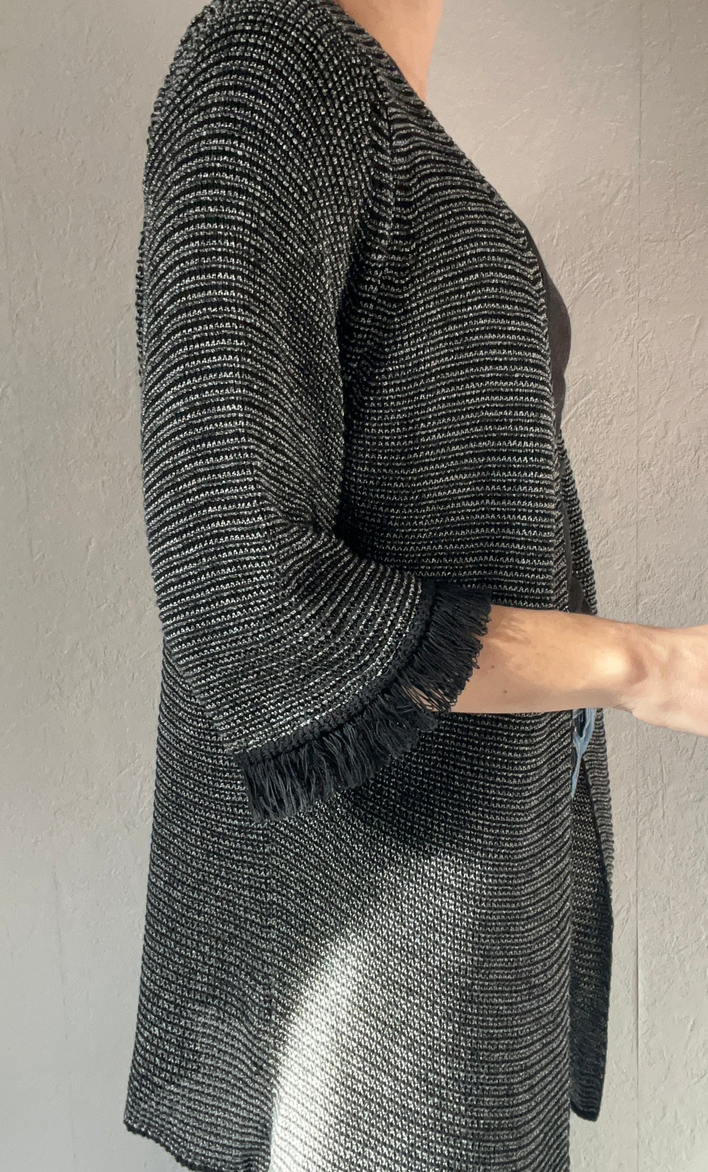 Gilet avec franges