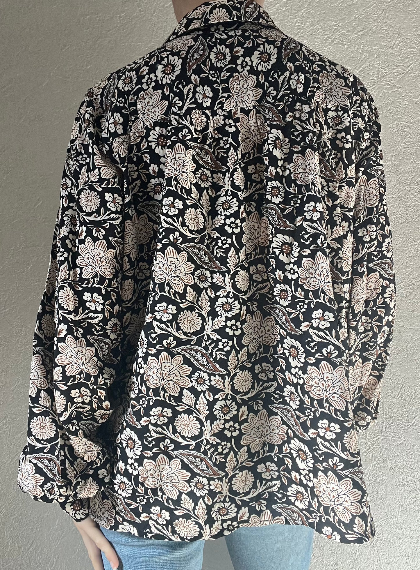 Chemisier à fleurs