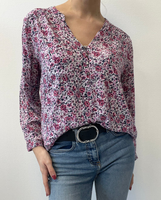 Blouse fleurie