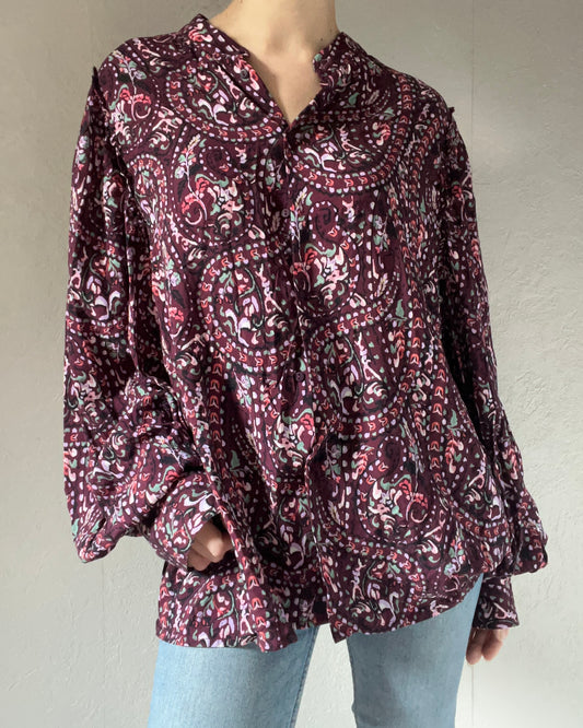 Blouse à motifs