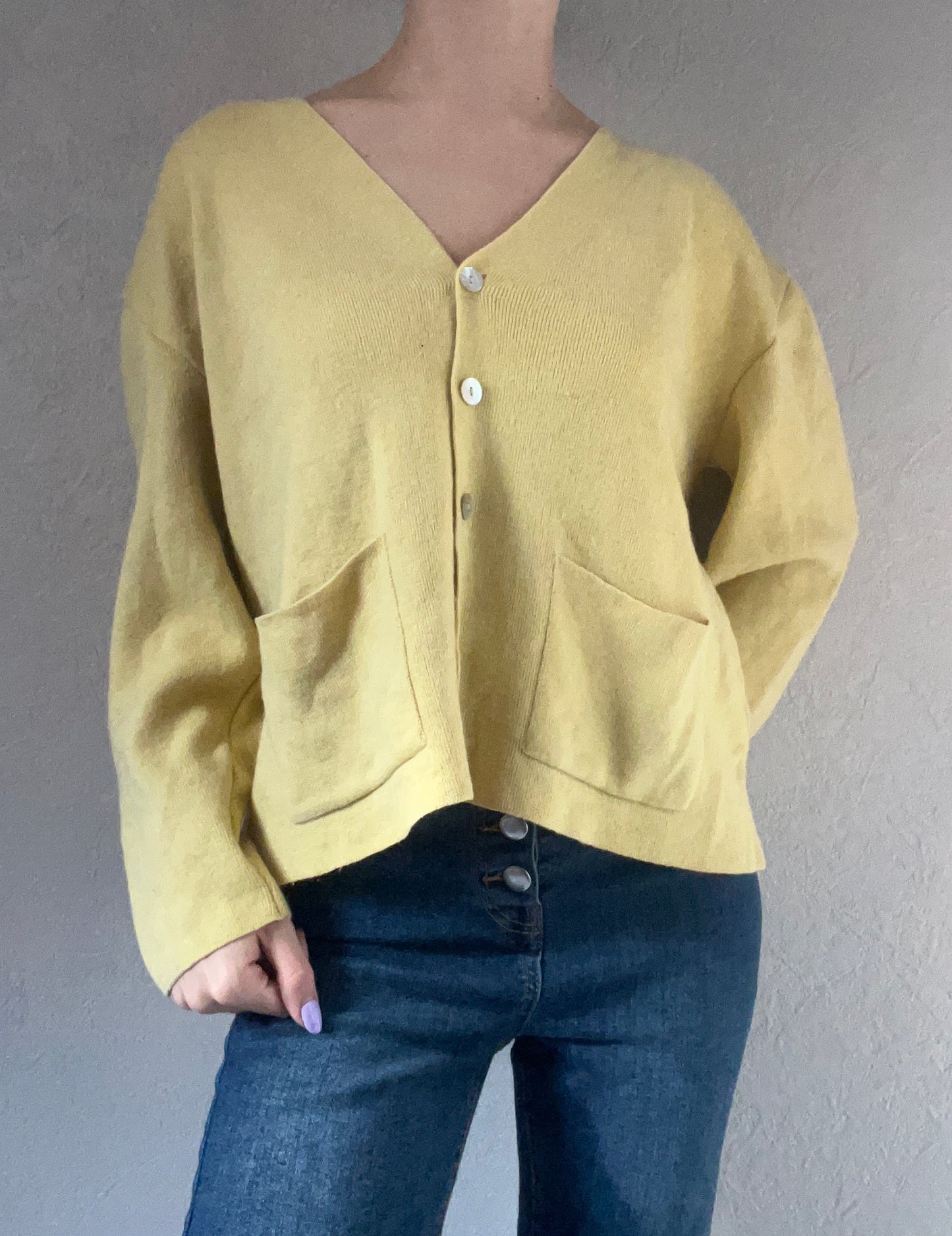 Gilet à boutons