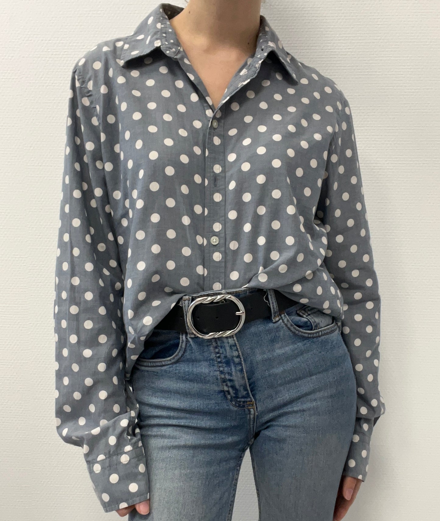 Chemise à pois