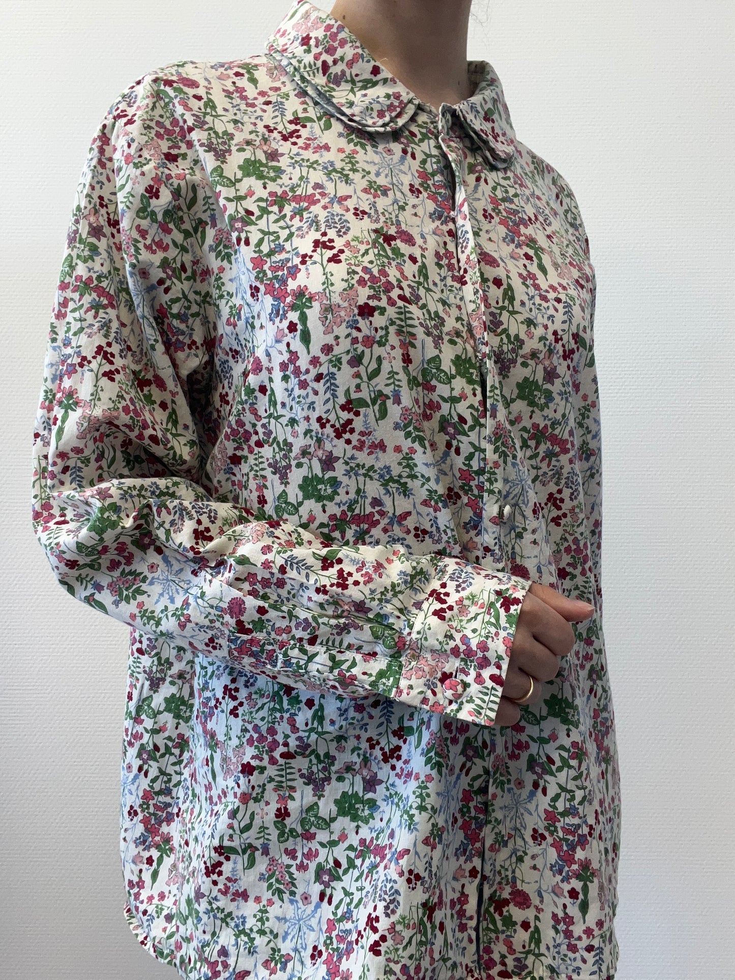 Chemise fleurie