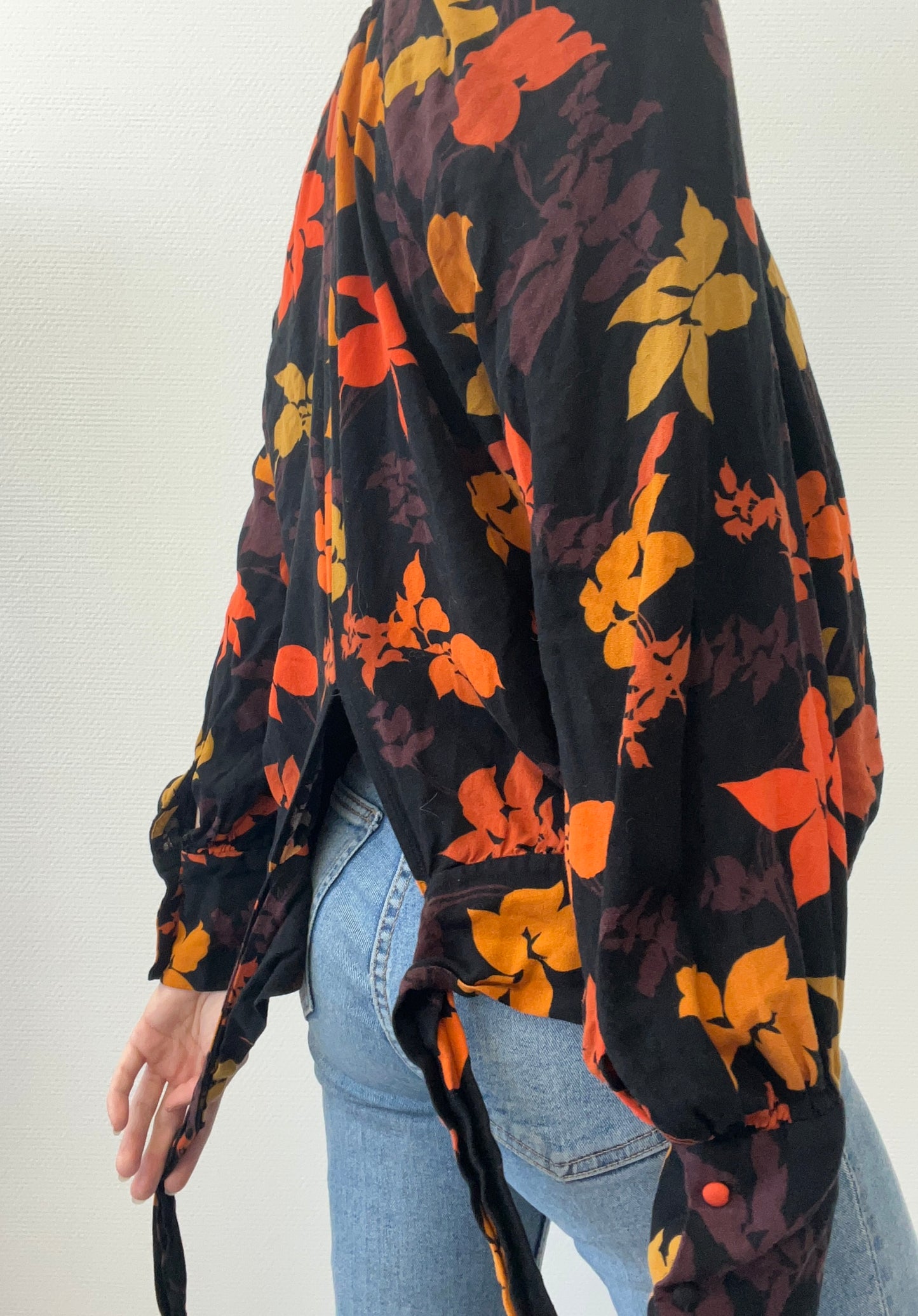 Blouse à fleurs