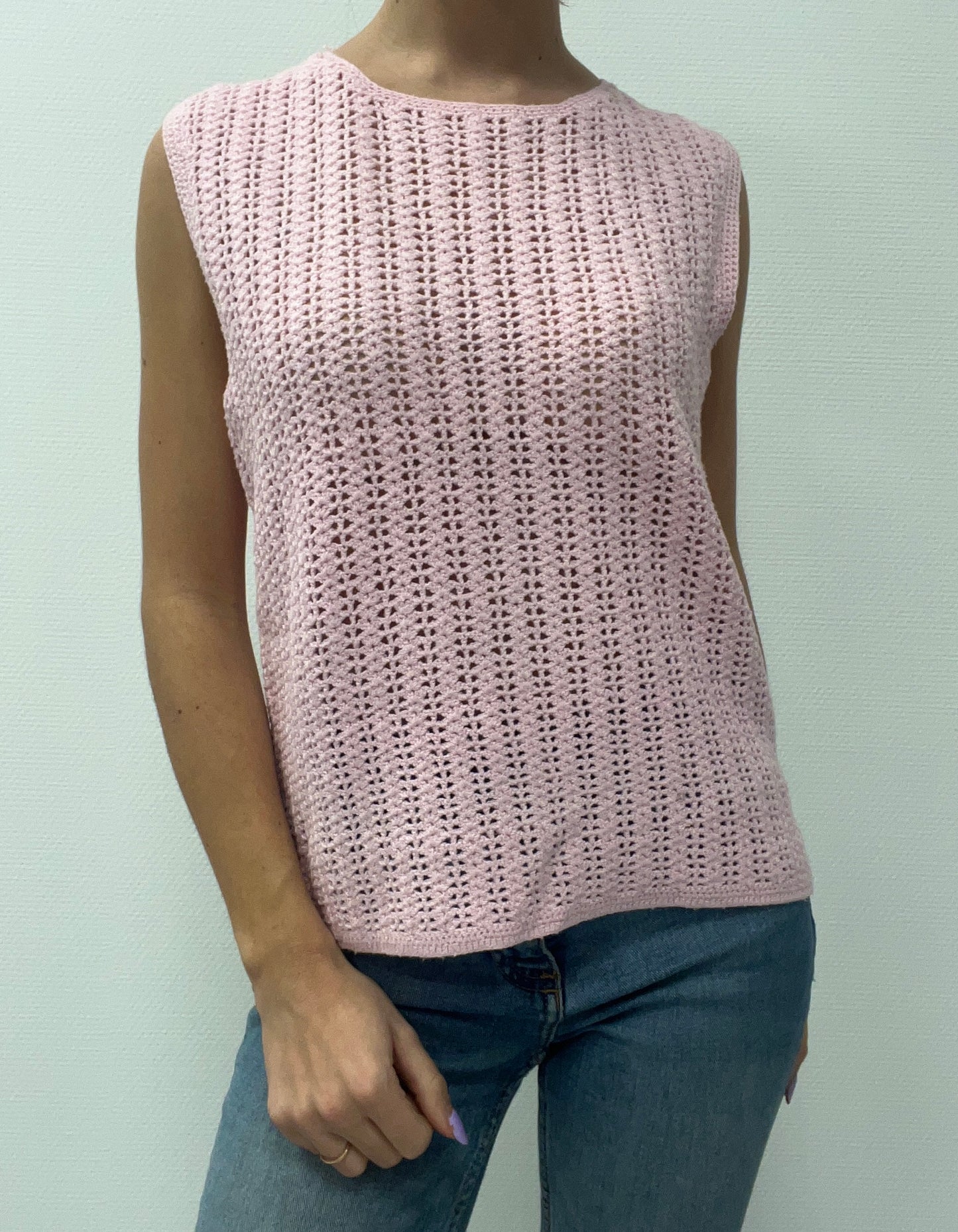 Top en crochet