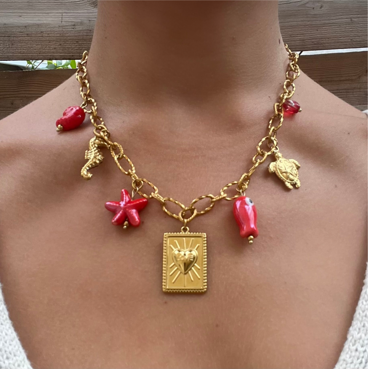 Collier charms « Luzia »