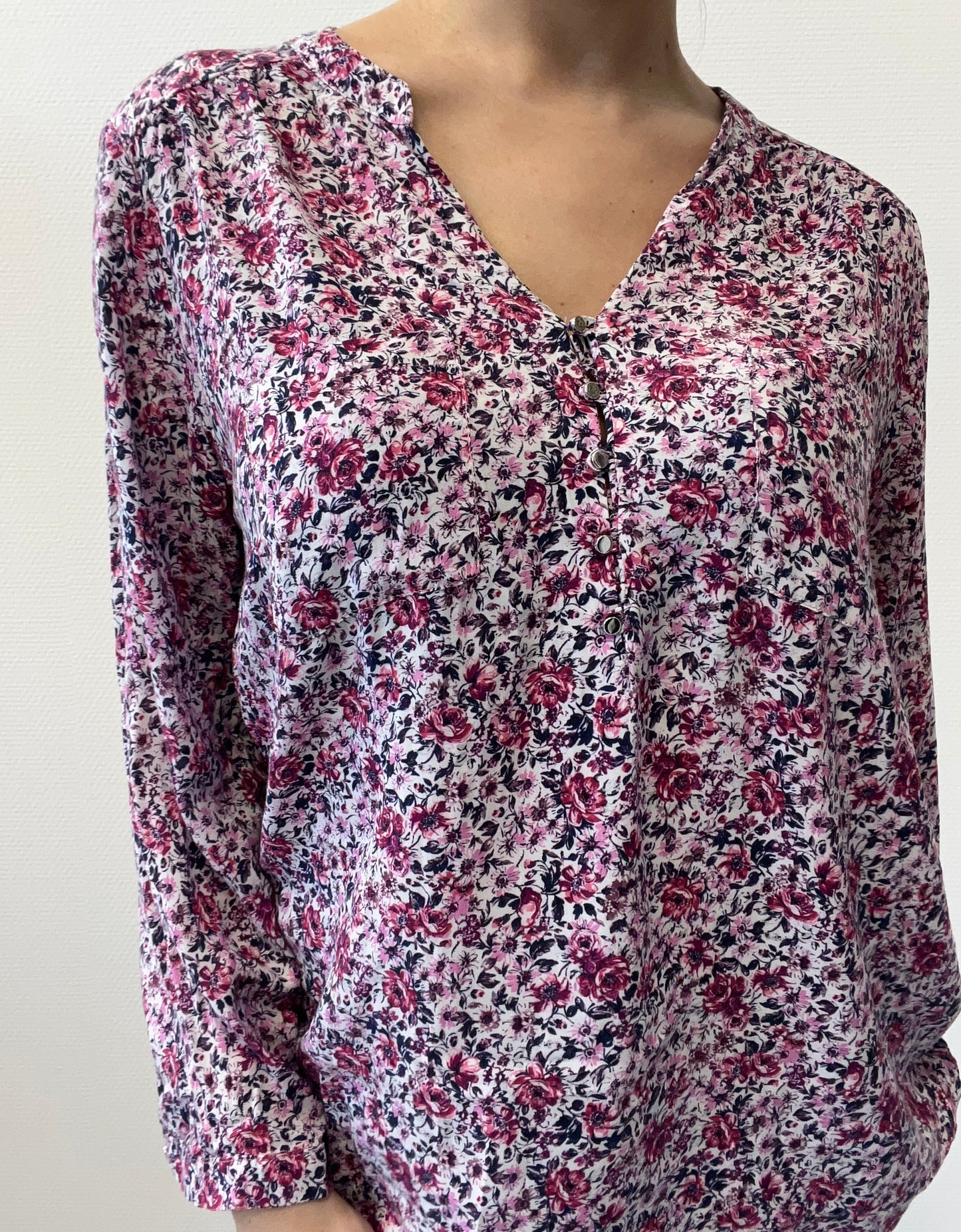 Blouse fleurie