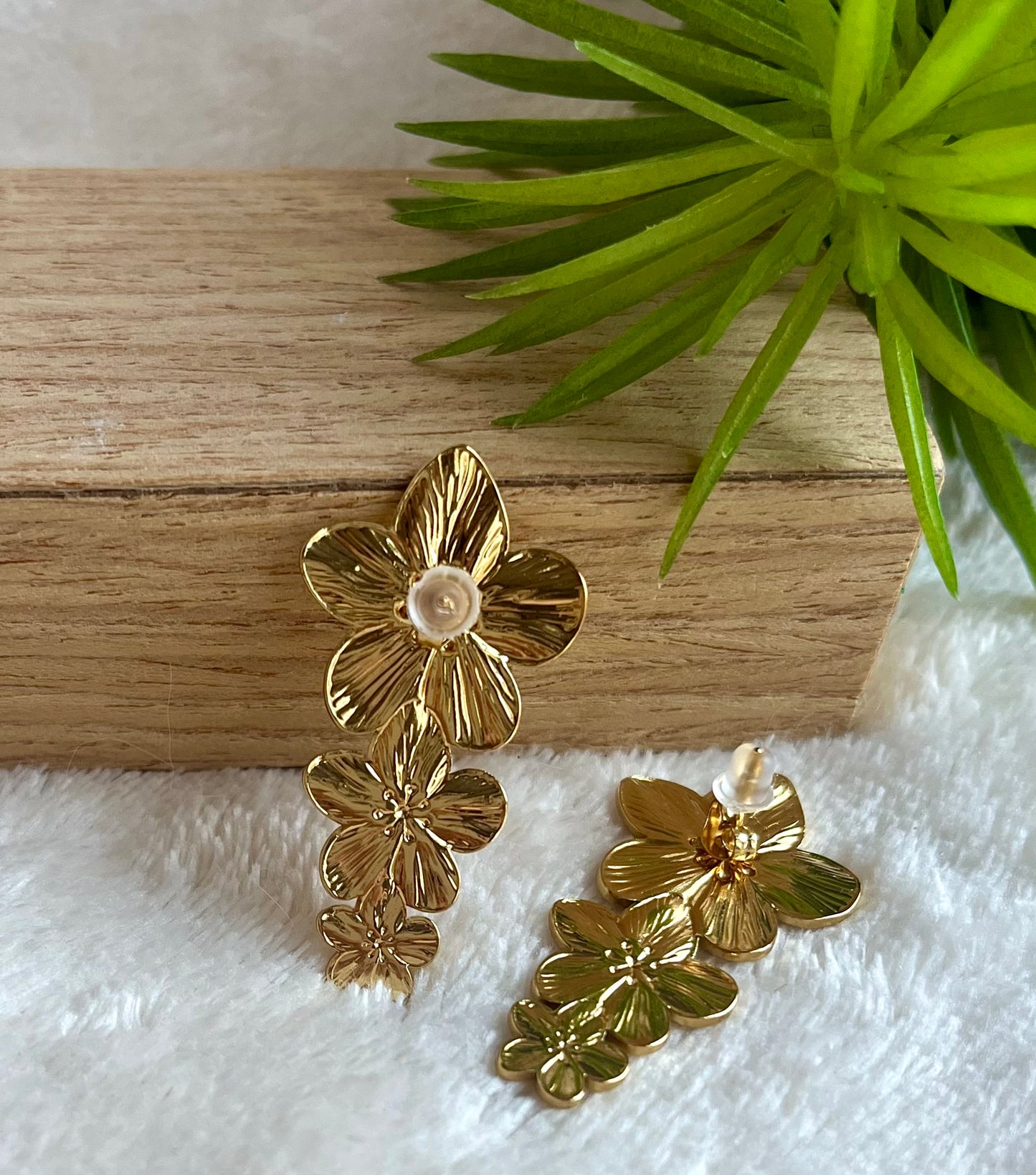 Boucles d'oreilles fleurs