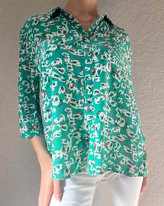 Chemisier à motifs