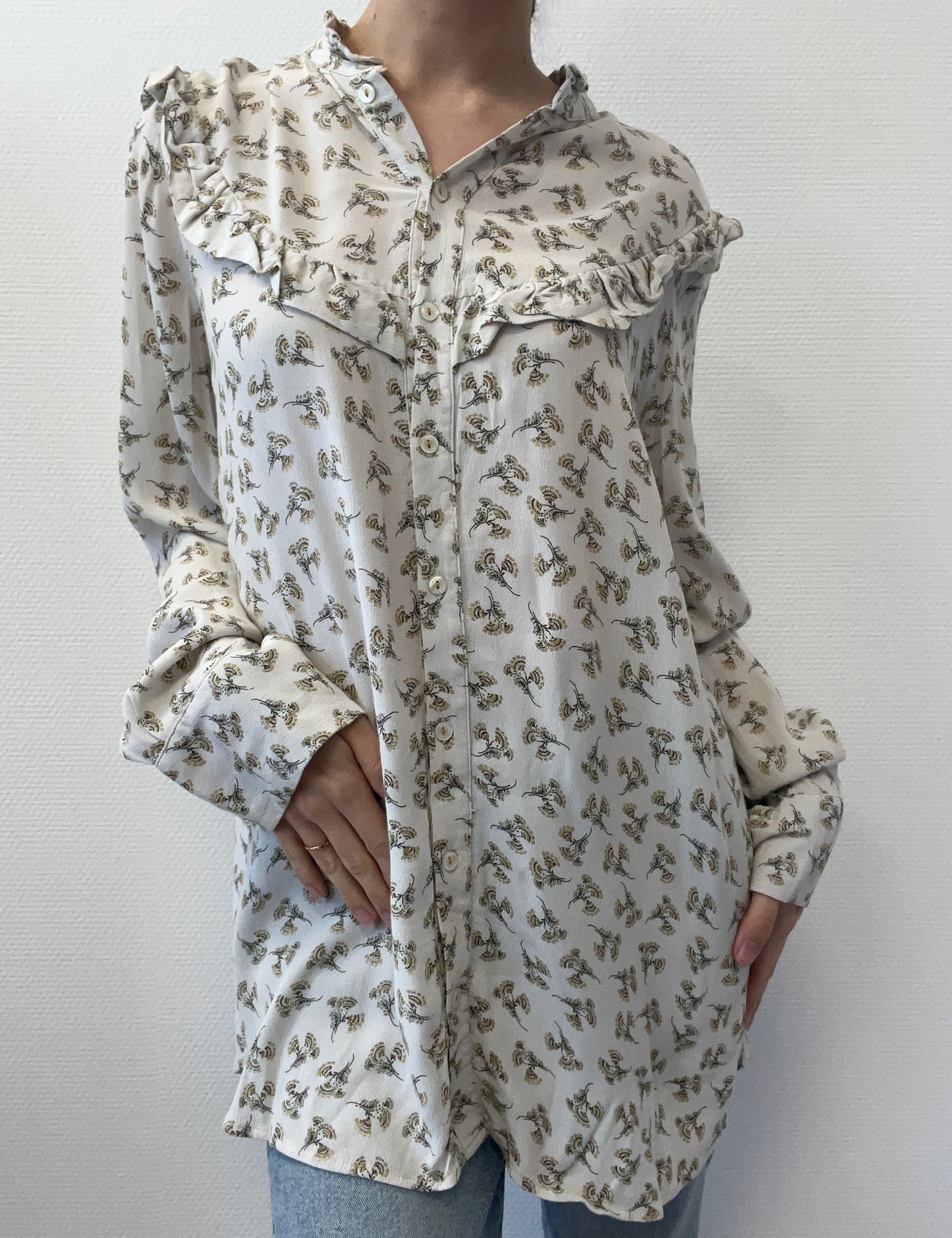 Blouse à boutons