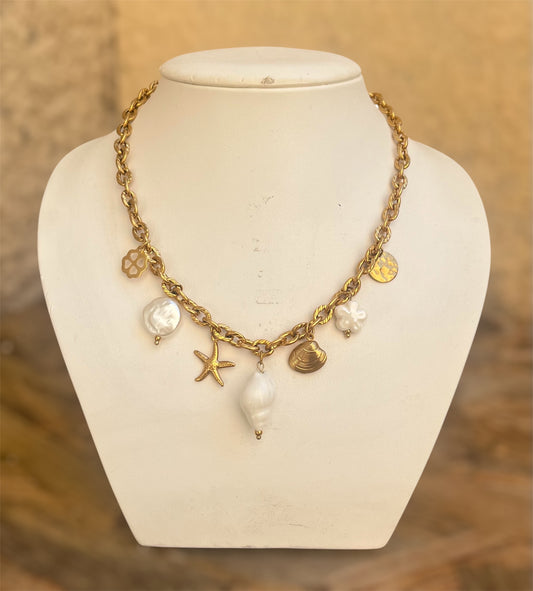 Collier charms « Iséa »