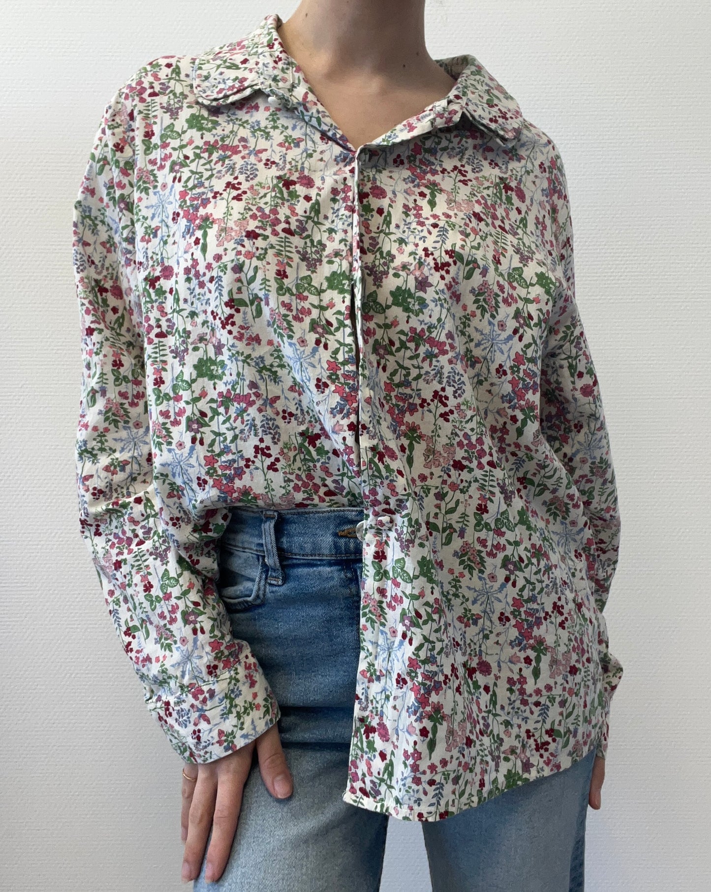 Chemise fleurie