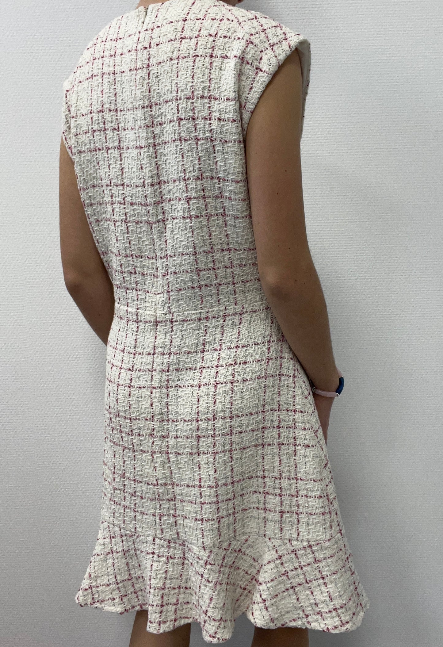 Robe en tweed habillée