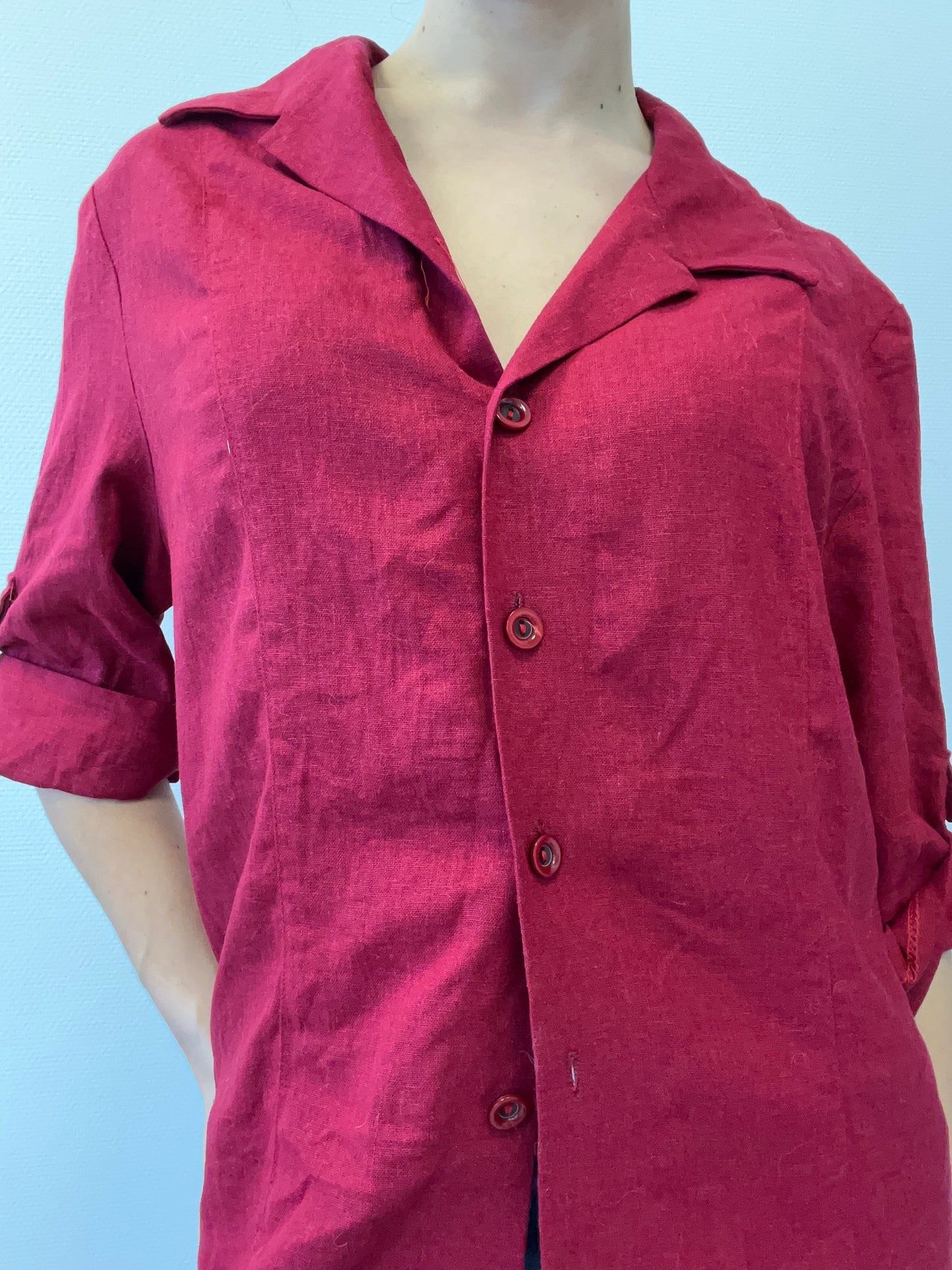 Chemise framboise
