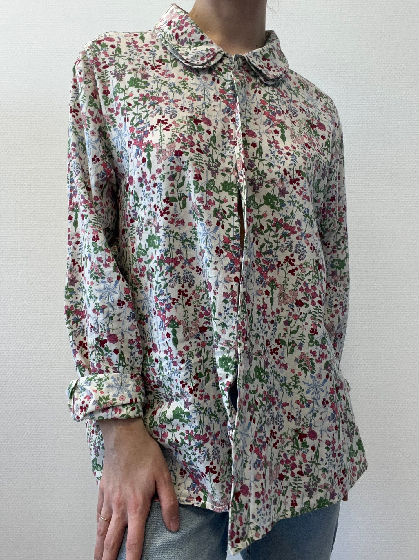 Chemise fleurie
