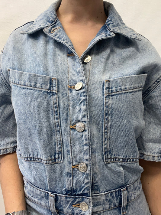 Combi-pantalon en jean