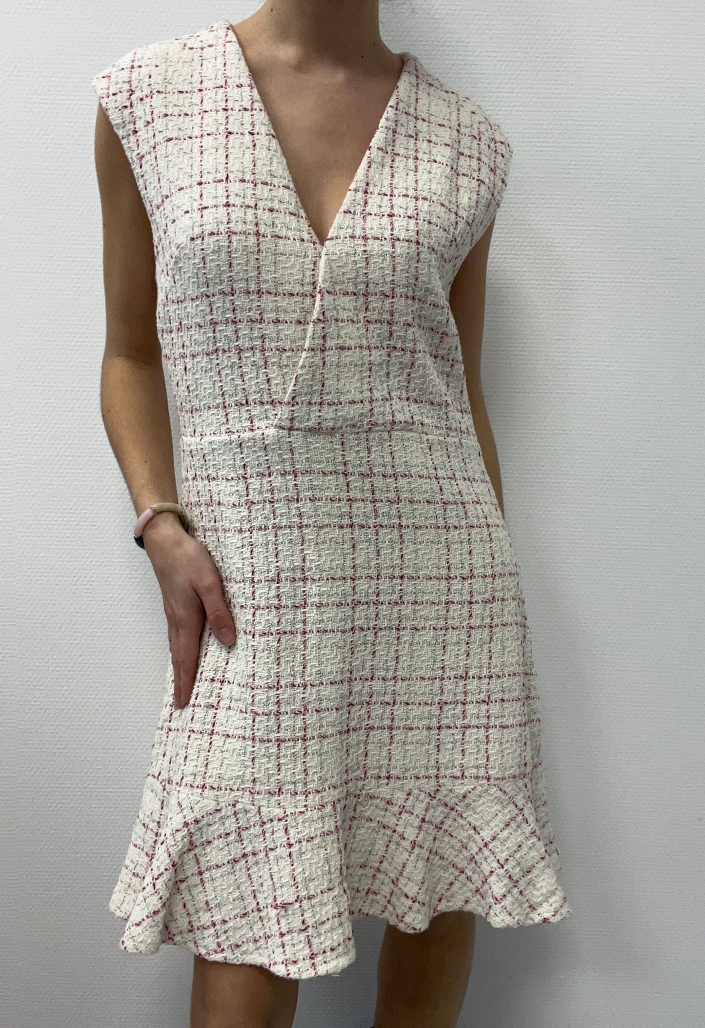 Robe en tweed habillée