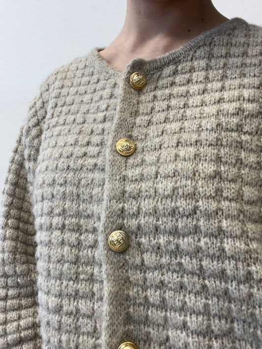 Gilet texturé chaud