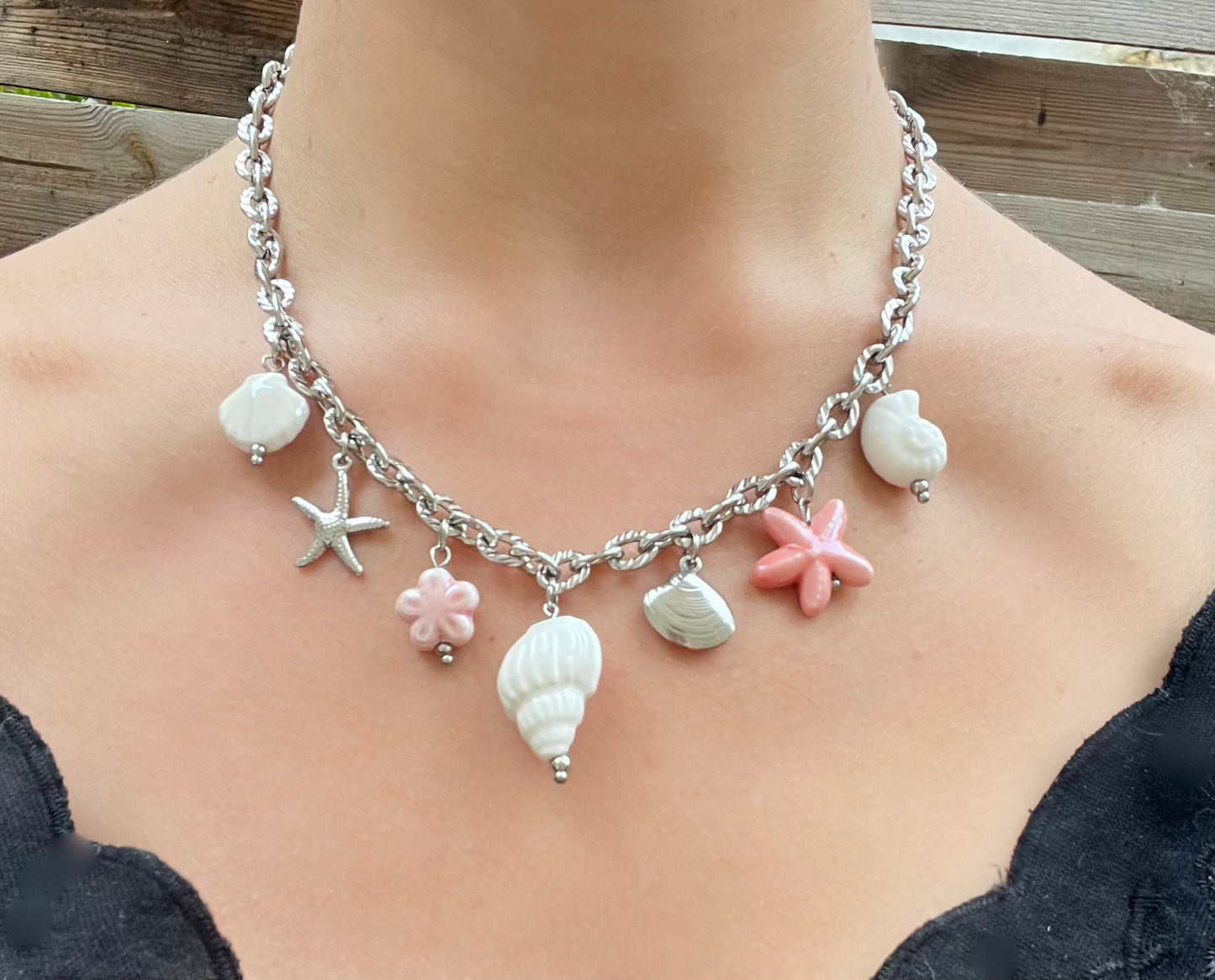 Collier charms « Océane »