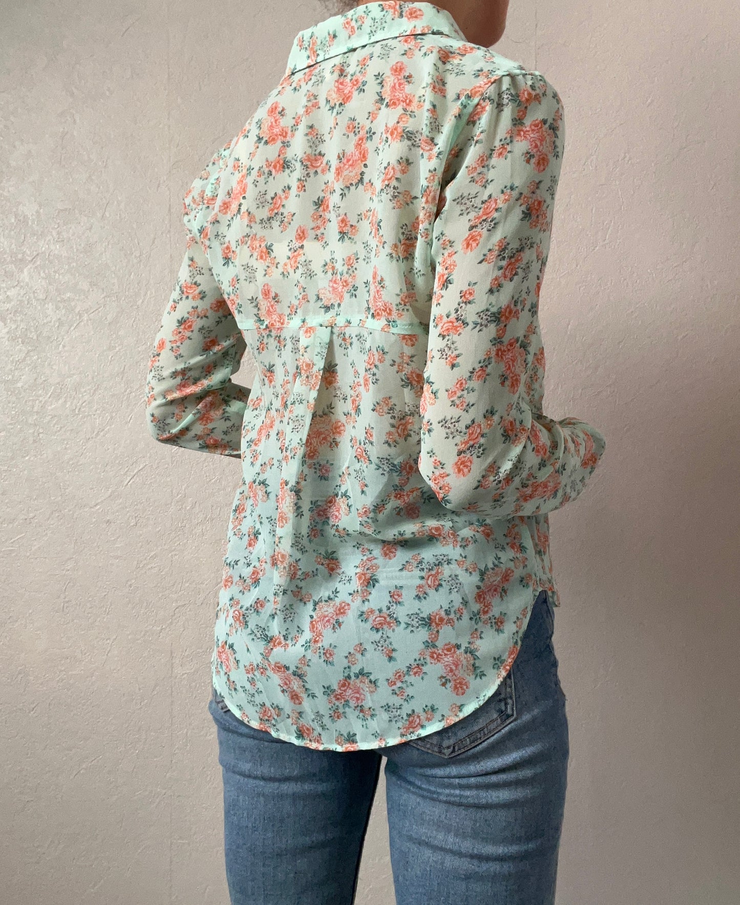 Chemisier fleuri