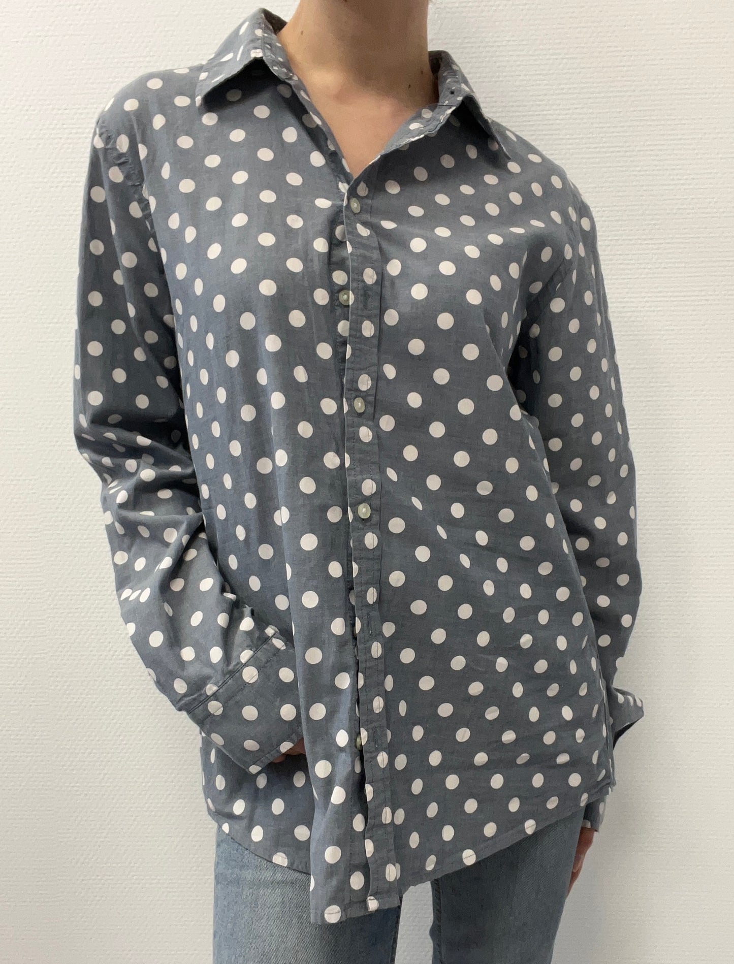 Chemise à pois