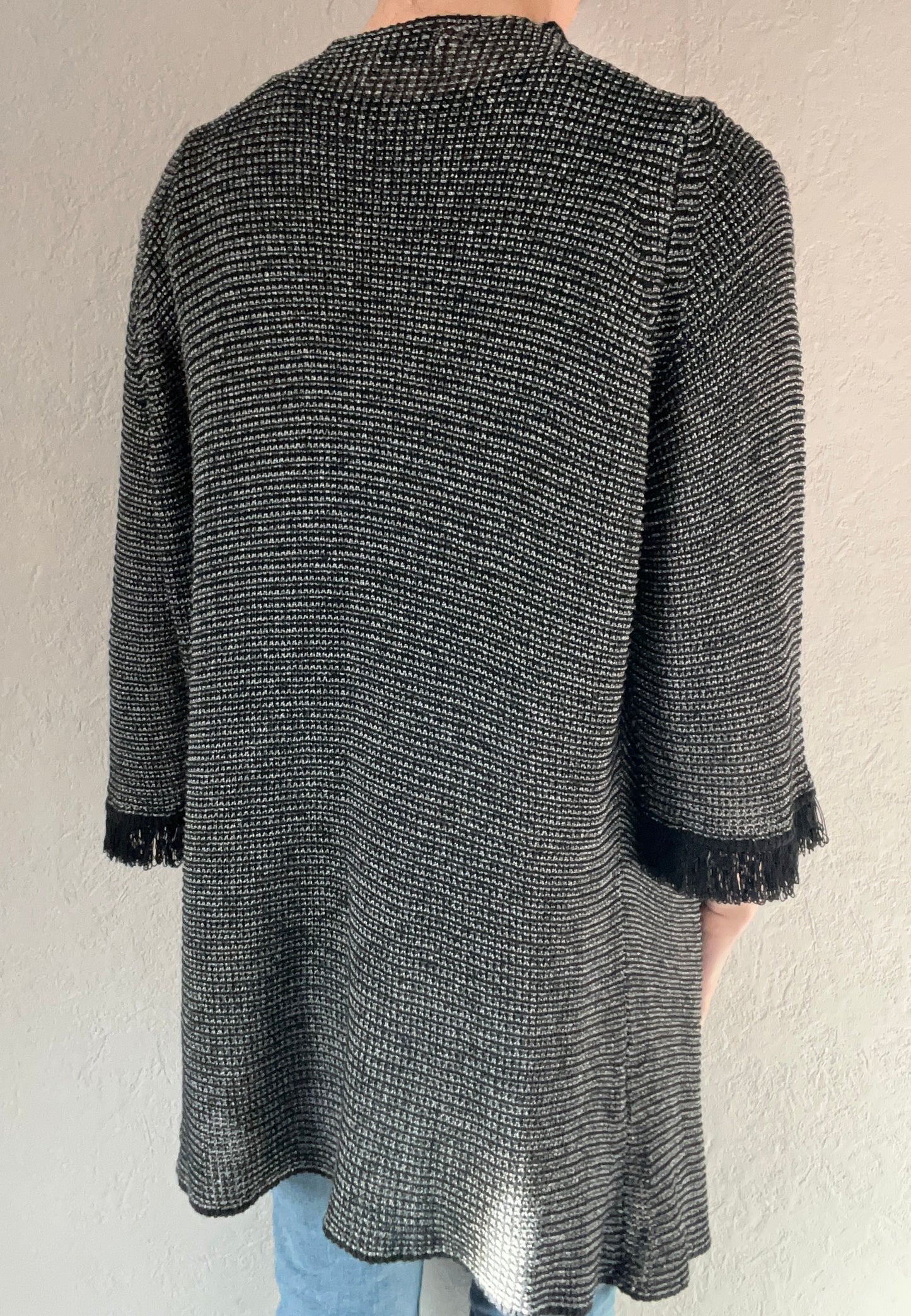 Gilet avec franges