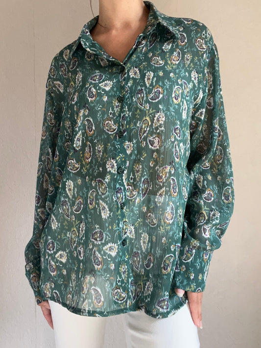 Chemisier léger à motifs